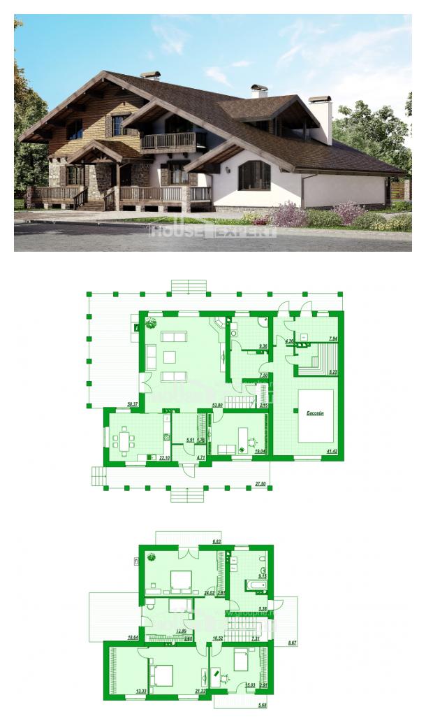 Проект дома 320-002-П | House Expert