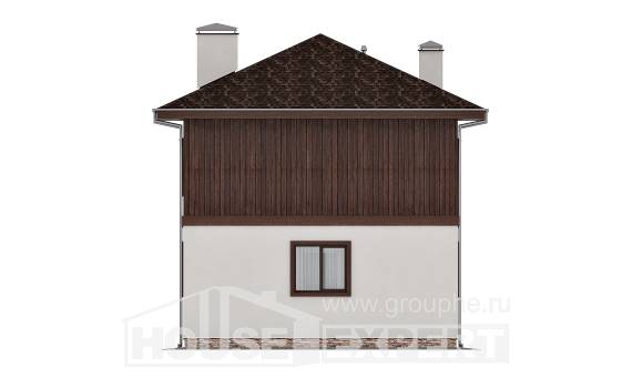 100-006-Л Проект двухэтажного дома, экономичный дом из газосиликатных блоков Комсомольск-на-Амуре, House Expert