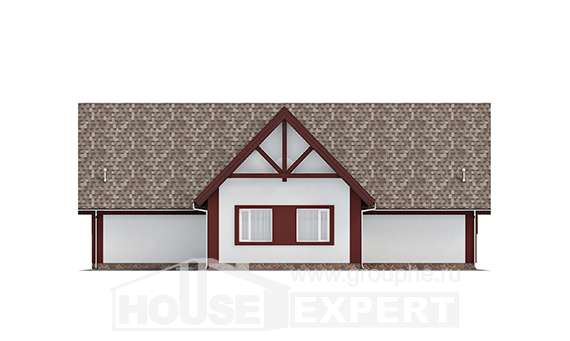 145-002-Л Проект гаража из теплоблока Комсомольск-на-Амуре, House Expert
