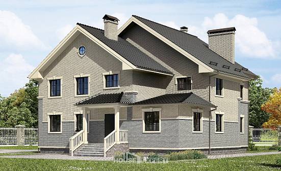 300-004-П Проект двухэтажного дома, современный загородный дом из арболита Комсомольск-на-Амуре | Проекты домов от House Expert