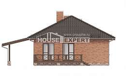 070-006-Л Проект одноэтажного дома, экономичный домик из газобетона Комсомольск-на-Амуре, House Expert